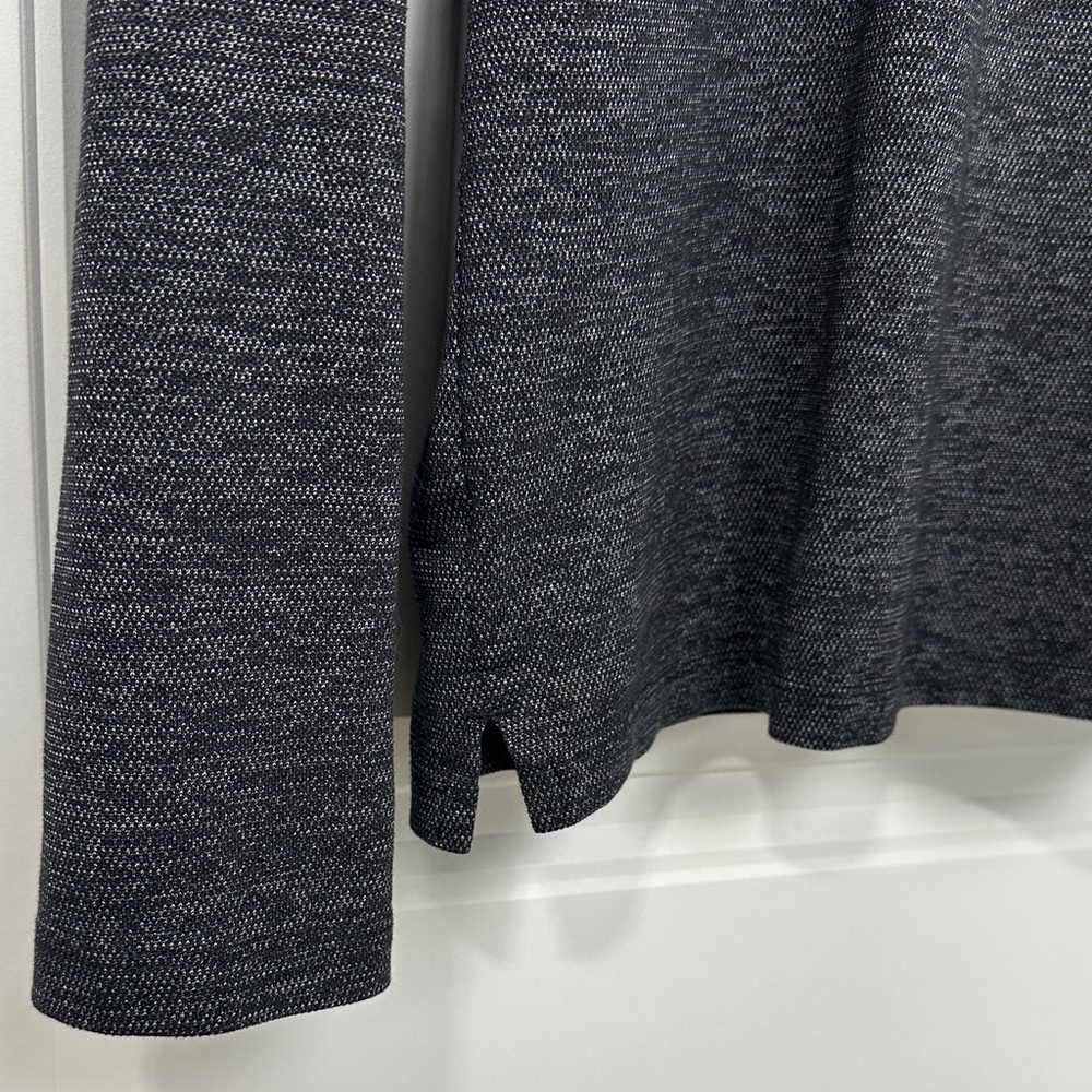 Robert Barakett Findlay Dark Gray Long Sleeve Polo Men’s XL Slim *WBF Large - Picture 3 of 13